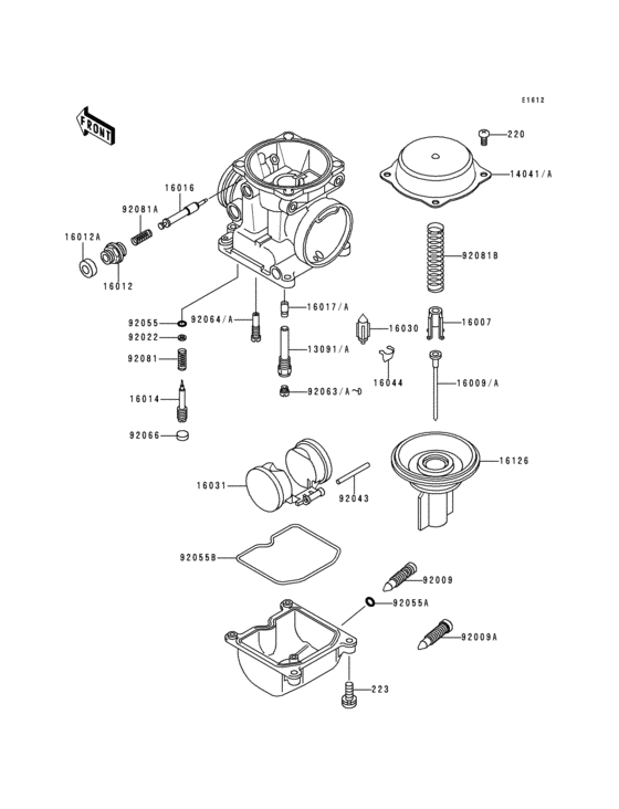 Carburetor parts(1/2)