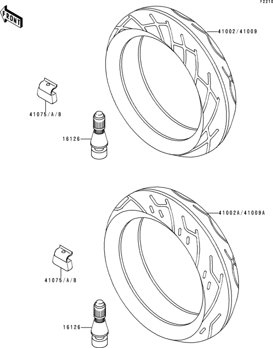 ZX600 Покрышки