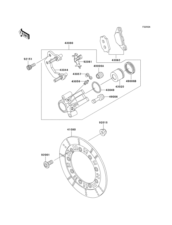 Front brake(d21/d22)
