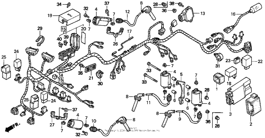 Wire harness 94-97