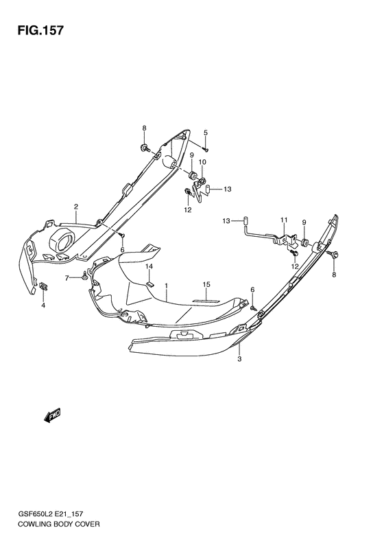 Cowling body cover
