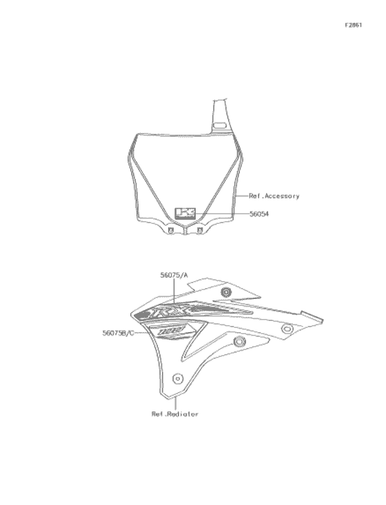 KX100 デカール(FGF)