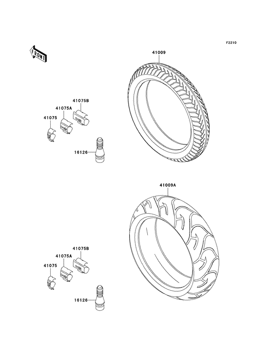 ZX900 Покрышки