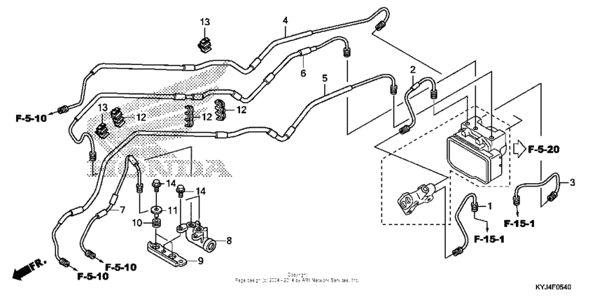 Brake pipe