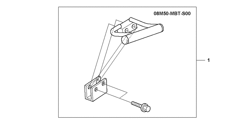 XL1000V Main stand grip