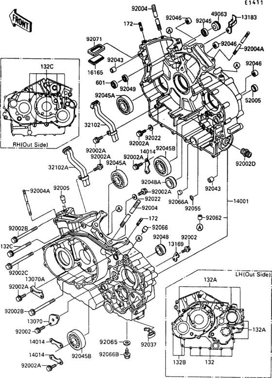 Crankcase(1/2)