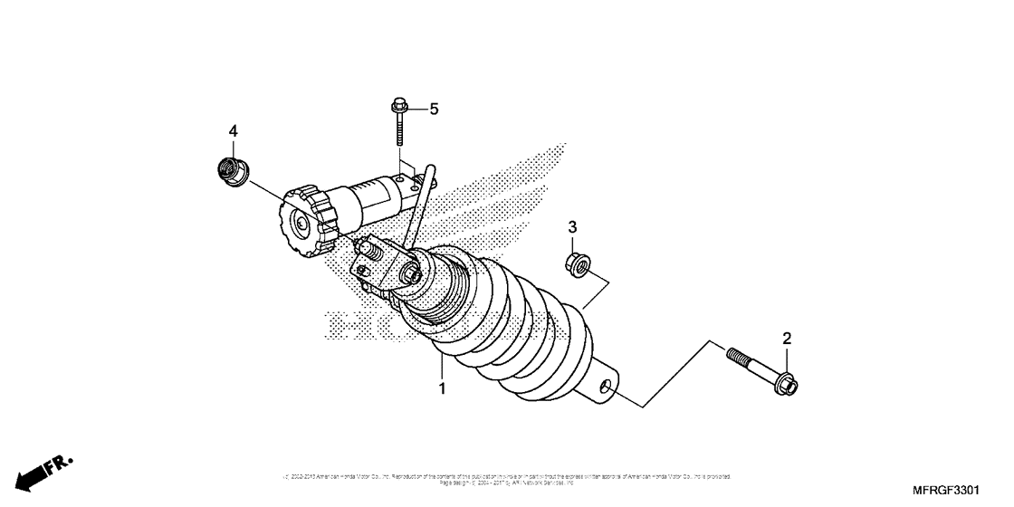 Rear Shock Absorber (2)