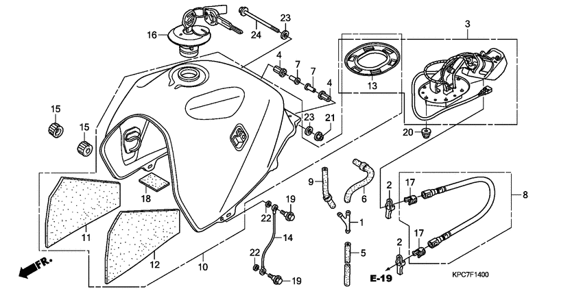 Fuel tank/fuel pump