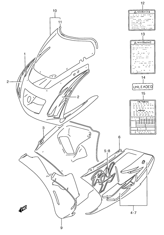 Cowling  body
