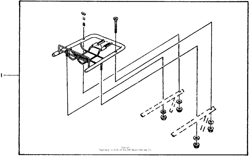 Travel trunk mount 80-82