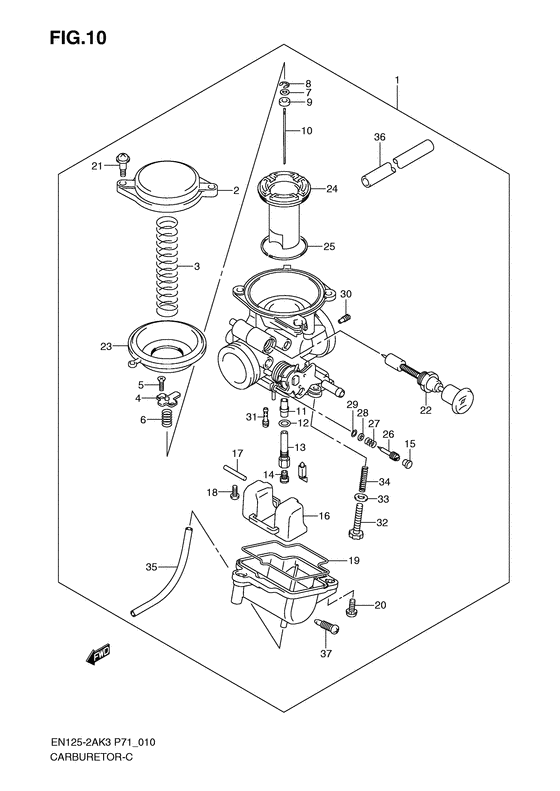 Carburetor assy