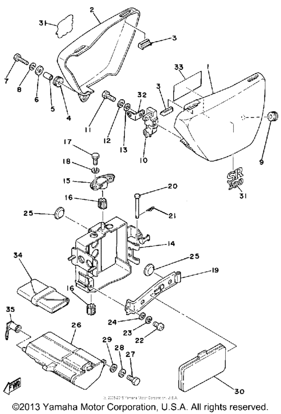 Side cover tool