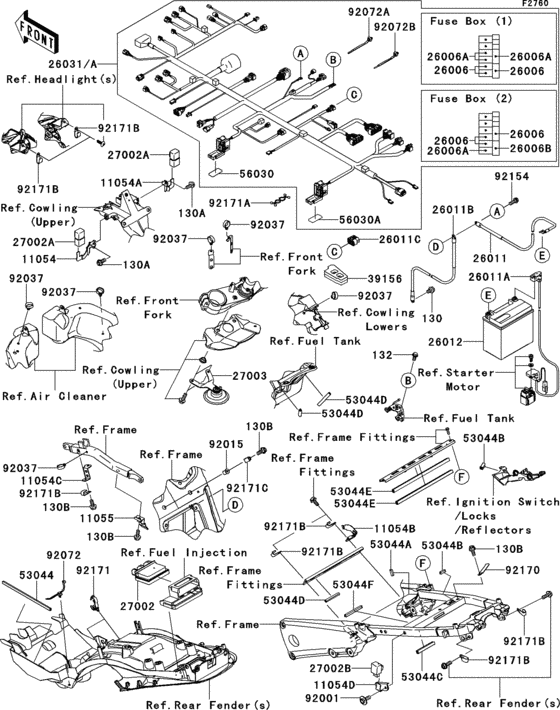 Chassis electrical equipment(1/2)
