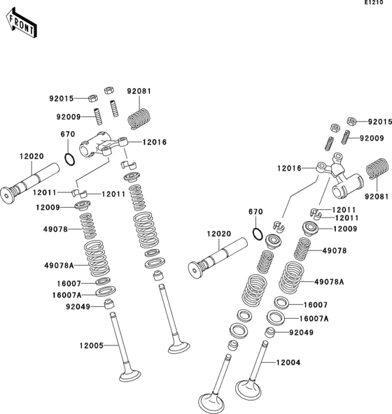 EN500 Клапана