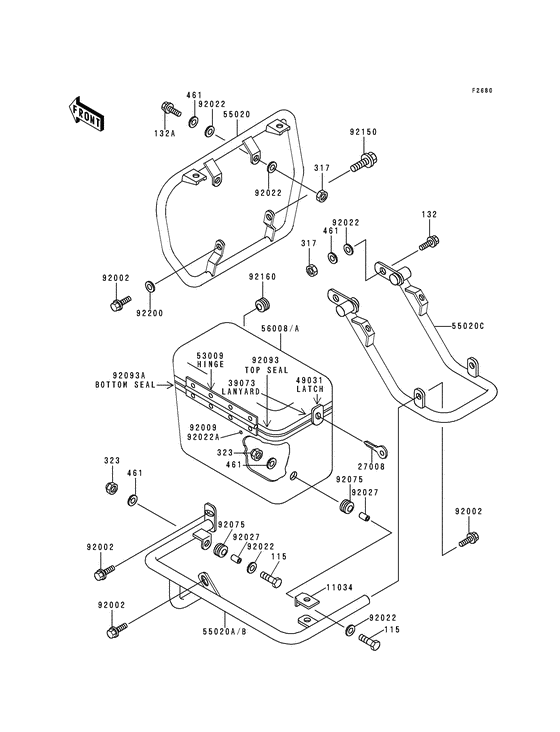 Engine low cover assy zincated