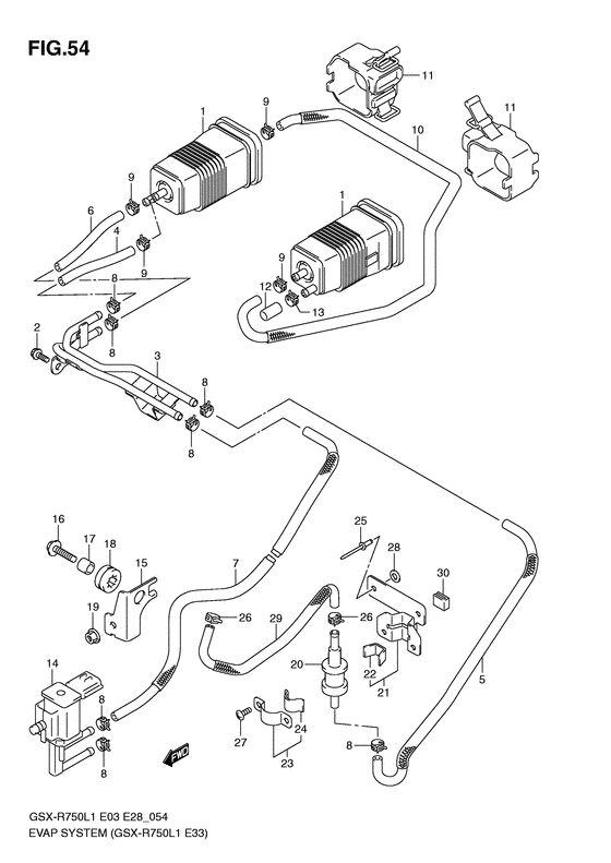 Evap system