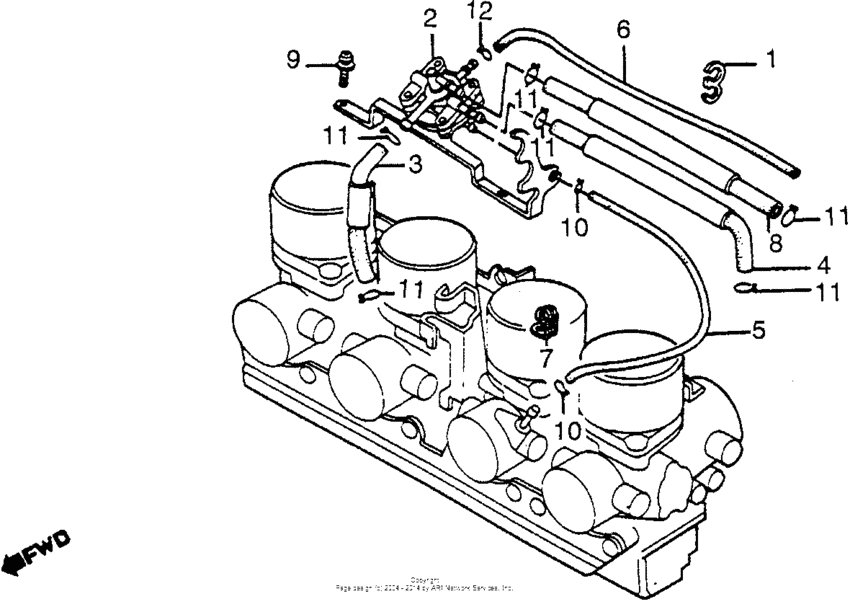 Automatic fuel valve