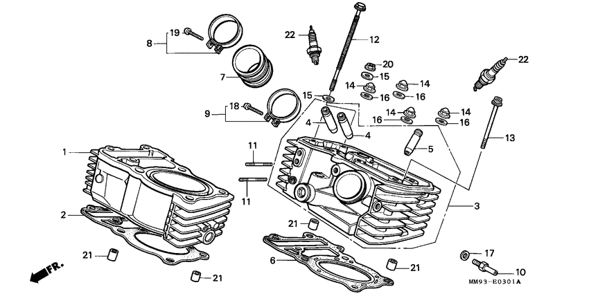Cylinder/cylinder head