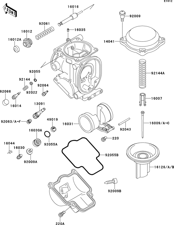 Carburetor parts(1/2)