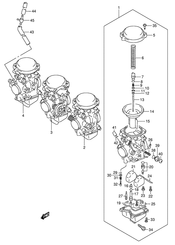 Carburetor assy