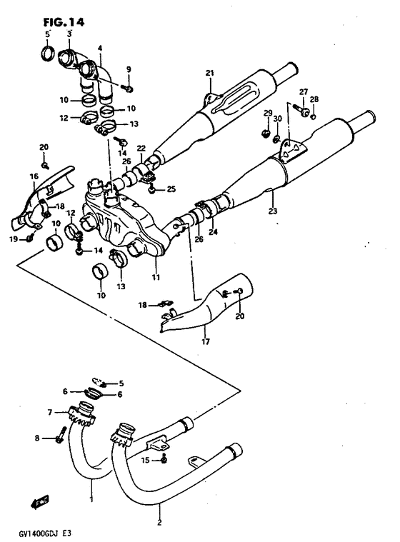 Muffler comp
