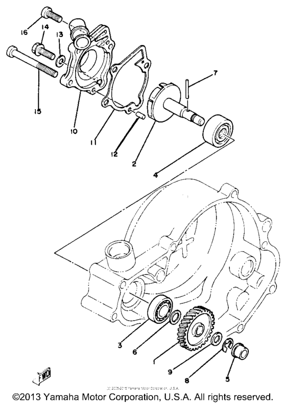 YZ80J Водяной насос