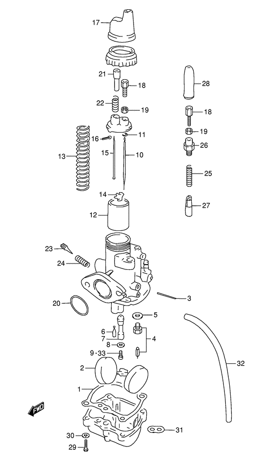 Carburetor assy