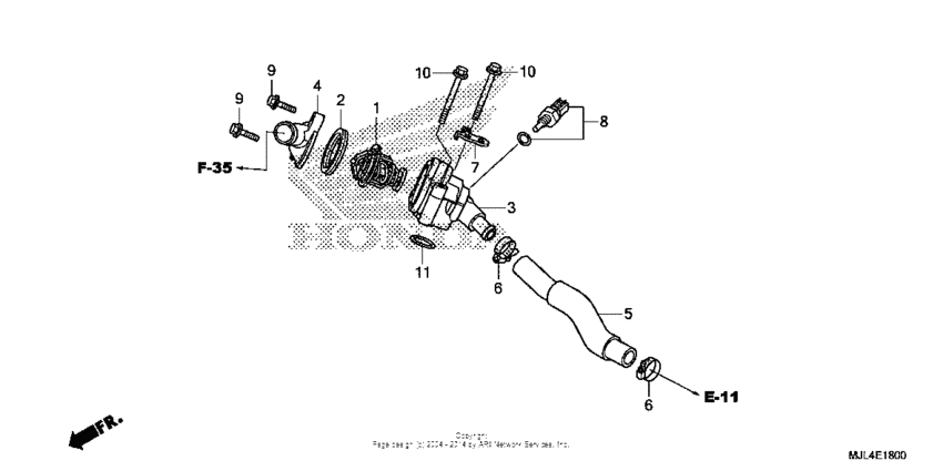 NC700X Термостат