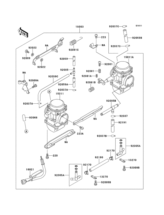 Carburetor assy