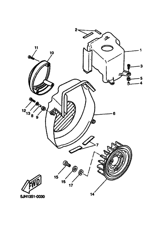 EW50 Воздухоотвод и вентилятор