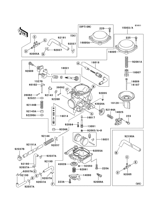 Carburetor assy
