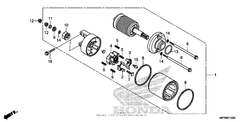 VT1300CS Стартер