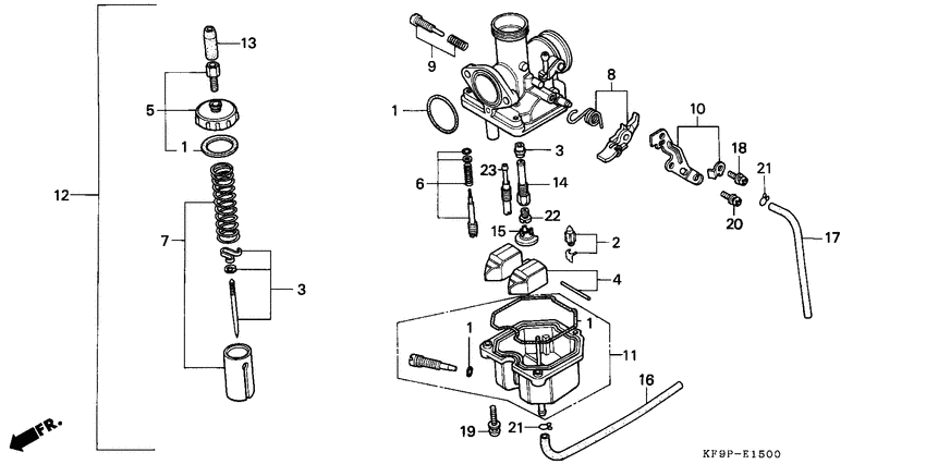 Carburetor assy