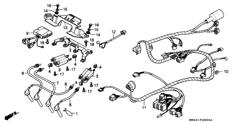 Harness wire
