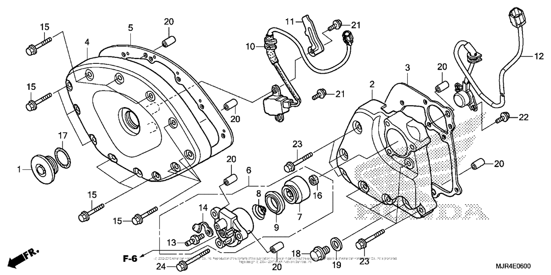 Front Cover + Transmission Cover