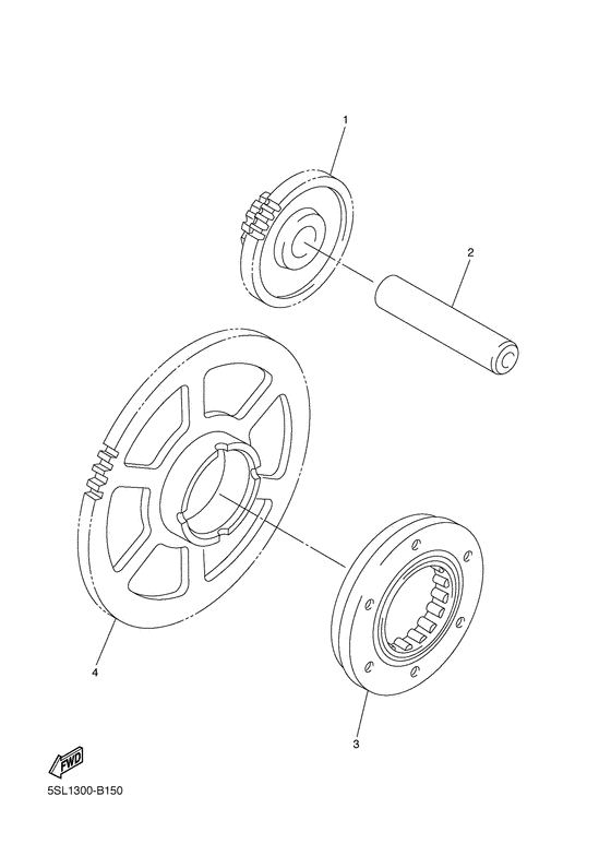 FZ6-N Стартер