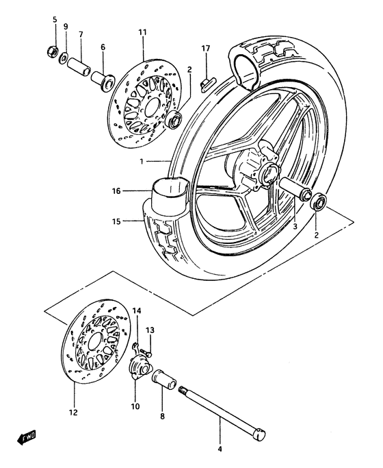 Transom + tube