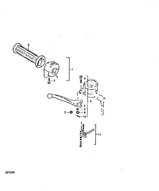 Right handle switch