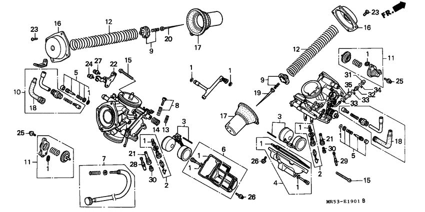 Carburetor assy