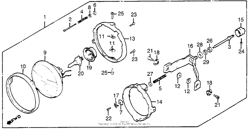 Gl110i/aheadlight