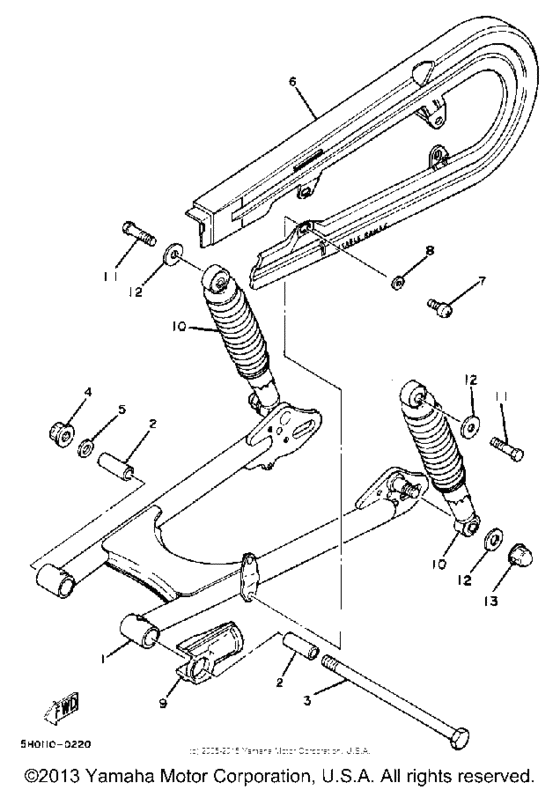 SR185J Задний рычаг подвески