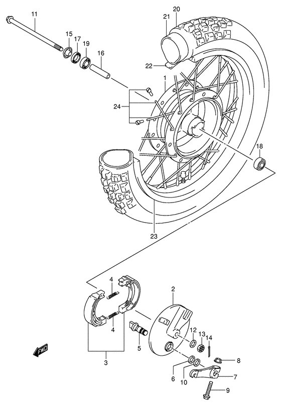 Transom + tube