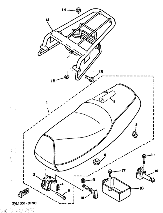 Seat. carrier