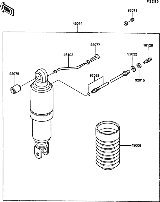 ZG1000 Амортизатор