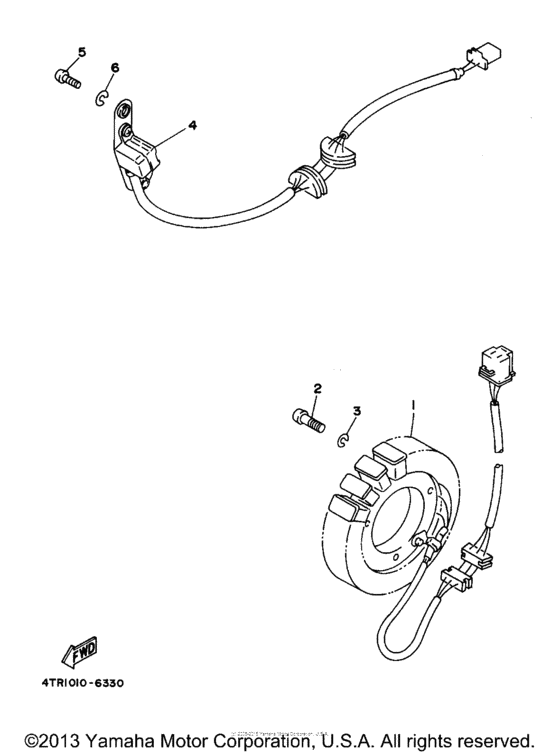 XVS650A Генератор