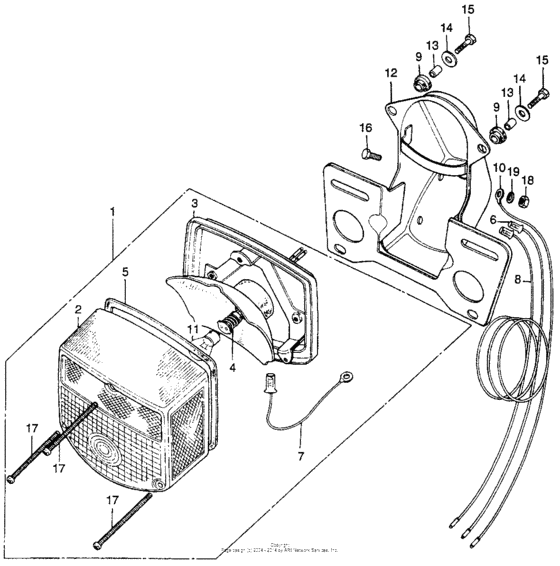 Cl100s taillight k3