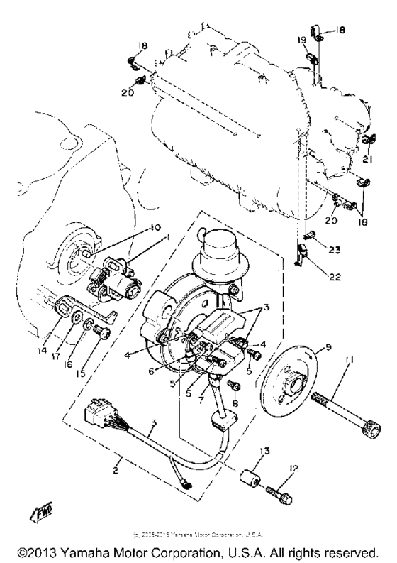 Pickup coil governor