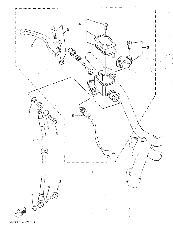 YN50R Hauptbremszylinder
