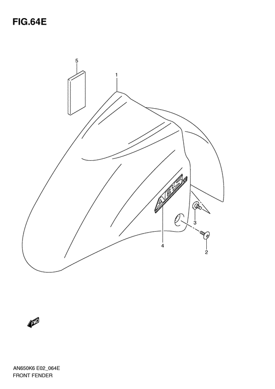 AN650 Переднее крыло