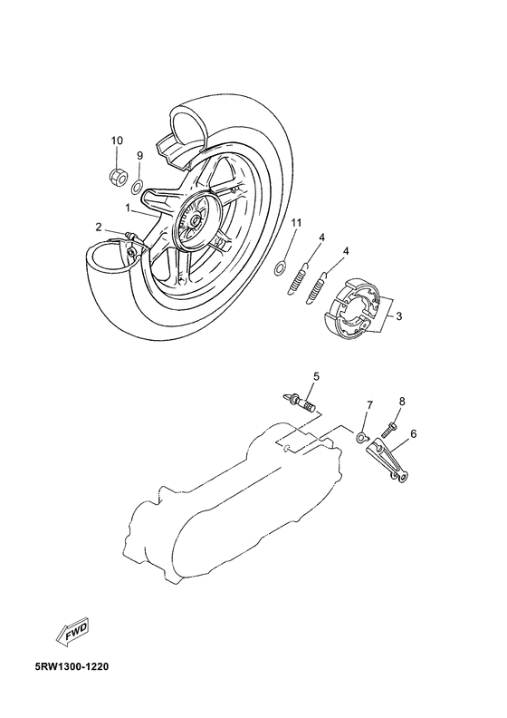 CS50 Переднее колесо